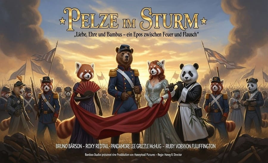 Pelze im Sturm