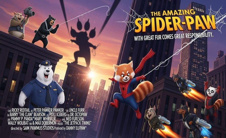 The Amazing Spider-Paw