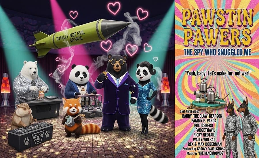 Pawstin Pawers: The Spy Who Snuggled Me
