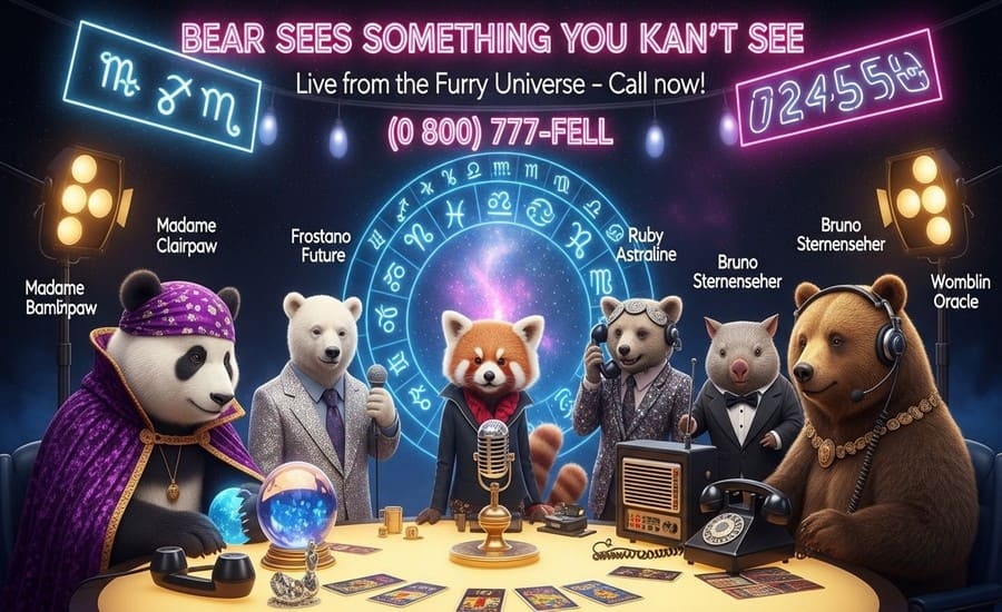 Bear Sees Something You Kan’t See