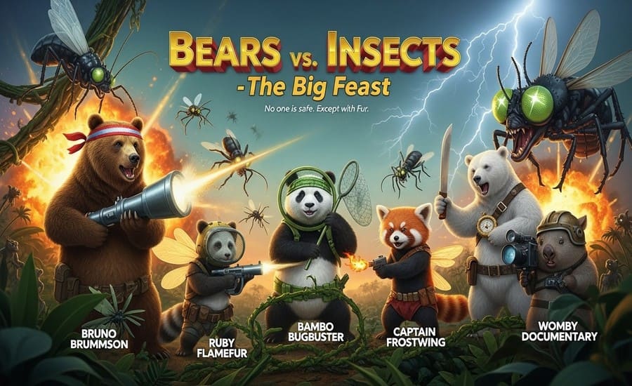 Bears vs. Insects – The Big Feast
